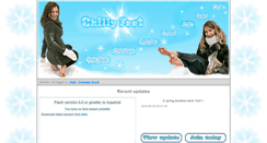 Desktop Screenshot of chilly-feet.com